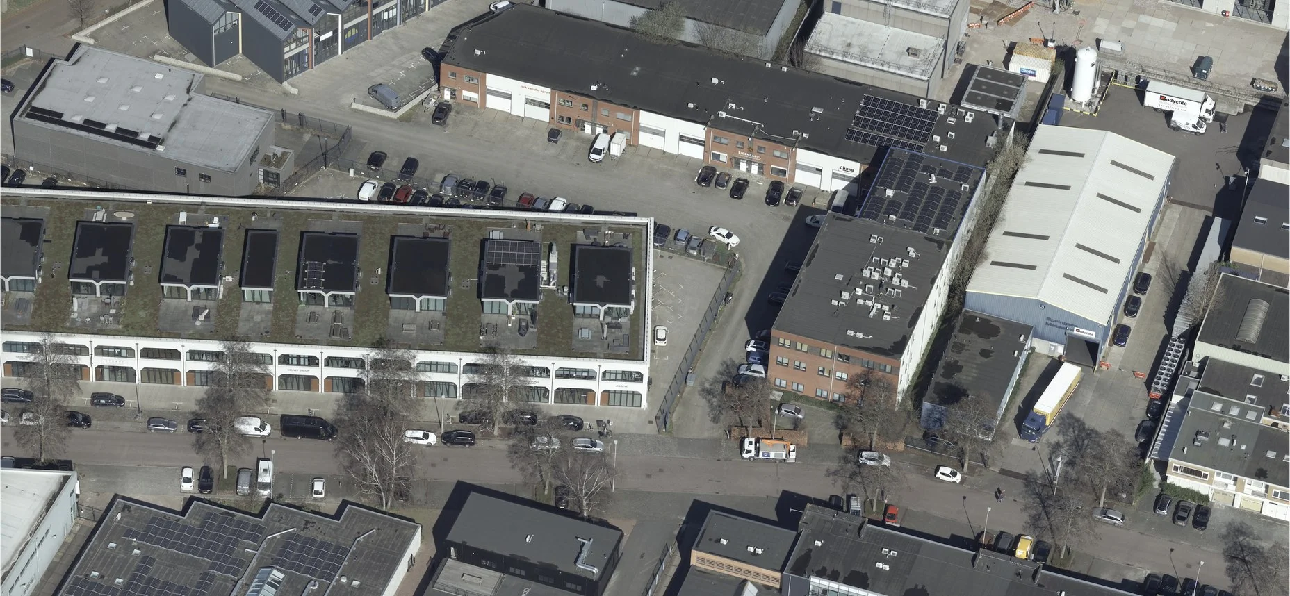 Inzoomen op het bedrijventerrein