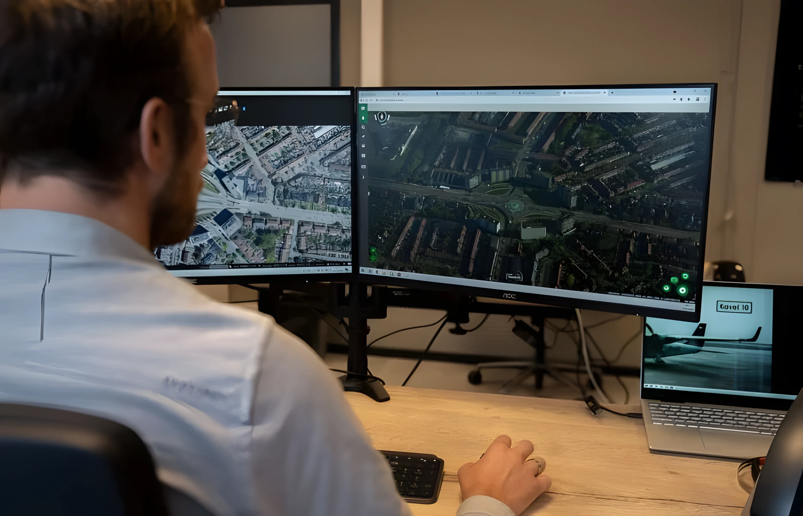 Kavel 10 obliek luchtfoto